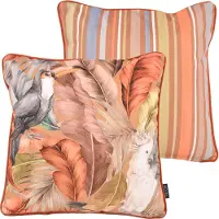 NOVÉE Velvet noura roest | 45 x 45 cm | kussenhoes | velvet/polyester