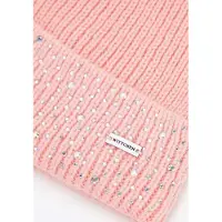 WITTCHEN Dames Wintermuts - Roze - Acryl - Met Zirkonen