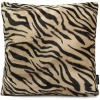 Gek op kussens! Sierkussen furry tiger | 45 x 45 cm | polyester