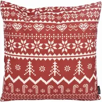 Gek op kussens! Sierkussen Christmas Celebrations | 45 x 45 cm | Katoen/Linnen
