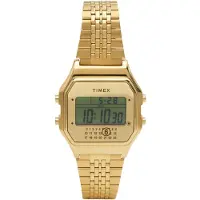 Timex T80 Mm6 Maison Margiela Unisex Horloge Goudkleurig TWG067500