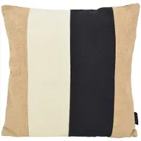 NOVÉE Sierkussen stripe jute | 45 x 45 cm | katoen