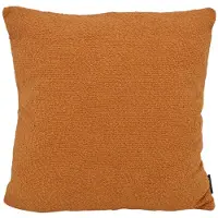 NOVÉE Bouclé cognac | 45 x 45 cm | kussenhoes | polyester