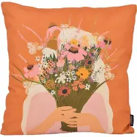Gek op kussens! Bouquet | 45 x 45 cm | kussenhoes | katoen/linnen