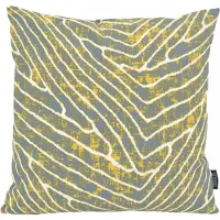 Gek op kussens! Abstracto blauw/geel | 45 x 45 cm | kussenhoes | katoen/polyester