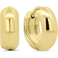CO88 Collection 8CE-70651 – – Oorringen Hoop 13mm – Goudkleurig