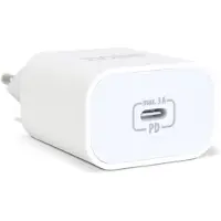 HomeShopXL Oplaadblok Snellader USB-C – Power Delivery 20W – Adapter / Netwerkadapter – Compact – Wit 1 Stuks [55040WH]