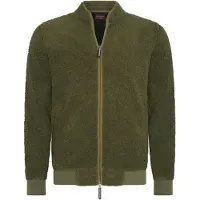 Cappuccino Italia Sweaters Sherpa Fleece Vest Groen
