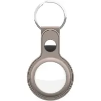 KEYBUDZ AirTag Keyring - Sandy Beige