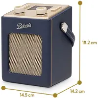 Roberts Radio Revival Mini 2 Donkerblauw