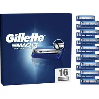 Gillette Mach3 Base Turbo Scheermesjes - 16 Navulmesjes