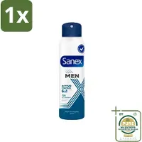 Sanex 1 x – Deodorant Spray – Men 72H Active Control – 200 ml- Kabel - Kabels - Kabelsysteem - Kabelsysteem