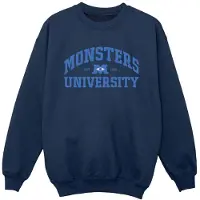 Disney Jongens Monsters University Logo Sweatshirt (Marineblauw)