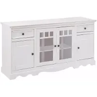 Loft 24 Melissa - Dressoir 2 Glasdeur 2 Laden 2 Deuren (85 x 169 x 45 cm)