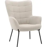 Loft 24 Boris - Loungestoel Beige Flavio (99 x 73 x 80 cm)