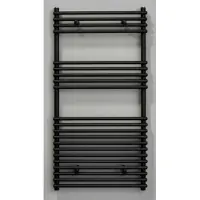 Sanicare Radiator Tube-On-Tube 880 Watt Inclusief Ophanging 60x120 cm Mat Zwart
