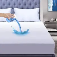 Zavelo Katoen Molton Waterdicht PU Hoeslaken - Lits-jumeaux (180x220 cm) - 100% Katoen - 30cm Hoekhoogte - Wasbaar tot 95 graden - Rondom Elastisch