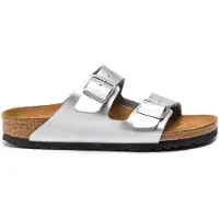 Birkenstock Sandalen 'Arizona BF' zilver