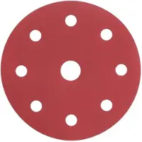 Radix - Schuurschijf - Pro - Klittenband 125 mm - P240 – 9 stofgaten (10 stuks)