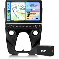 Hexinex Quad-Core autoradio Geschikt voor Peugeot 108/ Citroen C1/ Toyota Aygo- Draadloos CarPlay, Android Auto, DAB, Android 15, multimediaspeler, 2GB+64GB