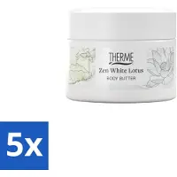 Therme - Zen White Lotus - Bodybutter - Hydraterend - Verzorgend - 75gr - Bulkverpakking - 5 stuks