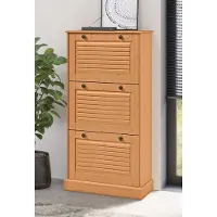 Notio Living Mille-Schoenenkist - 3 Kleppen - Natuur Grenen