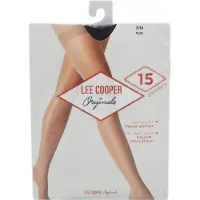 Lee cooper Panty 15 deniers- - S/M - 3 stuks - zwart - Perfecte pasvorm - Zeer elastisch - dunne panty
