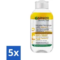 Garnier 5 x - Micellair Reinigingswater - Olie - 100 ml - Voordeelverpakking - 5 stuks
