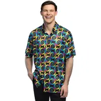 Boland - Shirt Omnia (XXL) - Volwassenen - Flamingo - Hawaii - Tropisch - Tuinfeest - Strandfeest - Themafeest - Carnaval