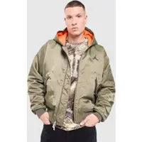 Jordan Flight Hooded Bomber Jacket - Groen- Heren, Groen