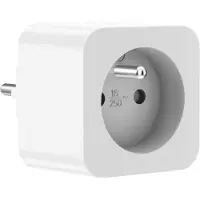 WOOX Smart plug | inclusief energiemeter | Max. 3680W | WiFi (Tuya) | IP20 | Wit (BE)