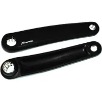 Miranda Crankstel voor e-bike - 170mm - matzwart - geschikt voor Bosch motoren - duurzaam geproduceerd