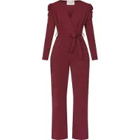 Sisters point Jumpsuit 'EGINA' bordeaux / zilver