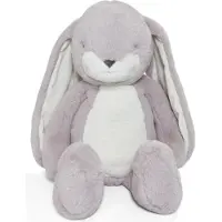 Bunnies By The Bay Floppy Nibble Konijn - Knuffeldier - Knuffel voor kinderen - Geborduurde details - Lila - 52 cm