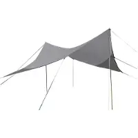 Bo Camp Tarp Travel Ruit 4-Hoekig 3x3 Meter