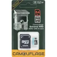 Camouflage Trailcamera SDXC 64GB