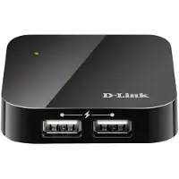 D-Link DUB-H4 - 4-Port Hi-speed USB 2.0 Hub