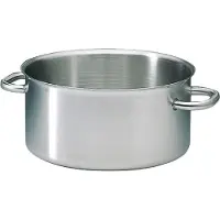 Garcima Kookpan , Excellence, RVS, 36(Ø)cm, 18,3L ook inductie, Deksel: K837