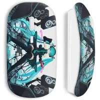 MANIACASE Draadloze Muis - Manga - Anime Meisje - Bluetooth - USB - Compatibel met Mac en PC