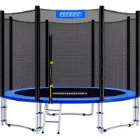 Monzana Trampoline Ø183 cm met Veiligheidsnet Ladder - Gecertificeerd