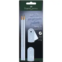Faber-Castell Potlodenset - Sparkle - 4 Onderdelen - Sky Blue - - OneSize - Potloden