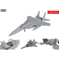 Revell Modelbouwpakket Vliegtuigen - 03778 Boeing F-15C Eagle - Amerikaans Militair Vliegtuig - Straaljager Plastic - 1:72 - Modelbouw