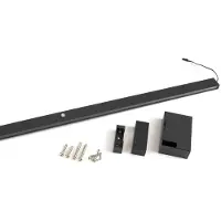 Emuca Kaststang Met Led Led Castor Batterij Uitschuifbaar En Bewegingssensor 558 Mm
