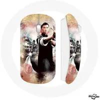 MANIACASE Draadloze Muis - - Donnie Yen - Wit - Wifi USB Stick - Compatibel met Mac en PC