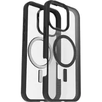 Otterbox React Backcover Shockproof - Geschikt voor Apple iPhone 16 Pro Max - Geschikt voor MagSafe - Transparant / Zwart