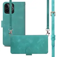IMoshion Bookcase met koord voor de Apple iPhone 12 (Pro) - Turquoise
