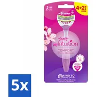 Wilkinson Sword Wilkinson - Wegwerpscheermesjes - Xtreme 3 My Intuition - Comfortabel - 6 mesjes - Bulkverpakking - 5 stuks