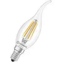 Ledvance LED Filament Tip-kaarslamp E14 - 3.4W 470lm 2700K 230V - Ø35mm - Geschikt voor klassiek interieur, wandlampen, horeca