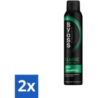 Syoss - AntiGrease Droogshampoo - Shampoo - Langdurige Styling - 200ml - Voordeelverpakking - 2 stuks