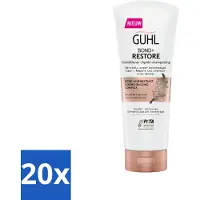Guhl 20 x - Conditioner - Bond+ Restore - 200 ml - Herstel Haar - Versterk Haar - Beschadigd Haar - Bond Building - Rode Algen